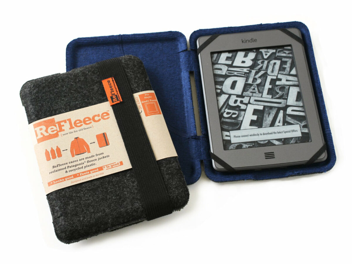 Refleece case for Kindle e-reader tablet