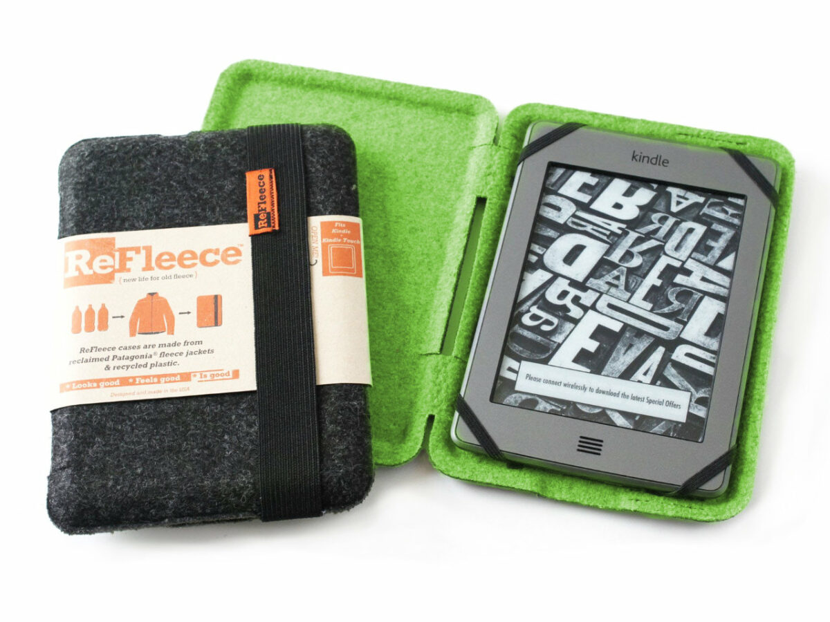 Refleece case for Kindle e-reader tablet