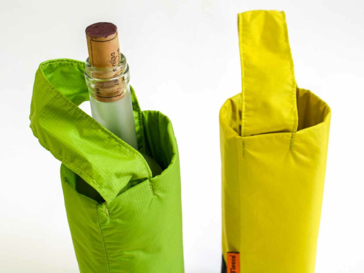 Sustainably made Refleece Wine Tote